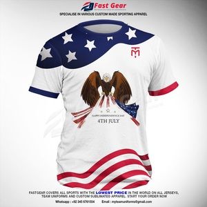 4 July Sublimated shirt